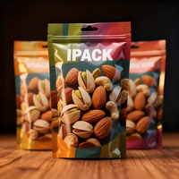 Produsen Menyediakan Kemasan Aluminium Foil Daur Ulang yang Dapat Disesuaikan untuk Kantong Kemasan Makanan untuk Pistachio, Kacang Mete, Makanan Hewan Peliharaan, dan Jelly