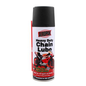 AEROPAK Высококачественная проникающая смазка для цепей 200 мл, аэрозольный спрей, для мотоциклов и велосипедов, формула без разбрызгивания 3 - Product Image 1