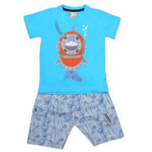 ชุดสูทเด็กชาย MLXL - สีฟ้า - Product Image 1