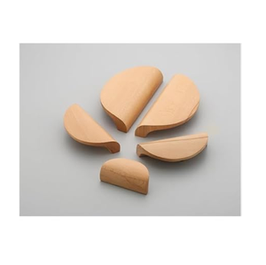 Poignée de porte en bois d'acacia Poignées de porte d'armoire en gros 14mm 19mm Usine Vente en gros Personnalisé - Product Image 2