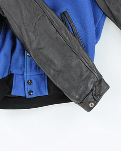 Chaqueta universitaria clásica de mezcla de lana para hombre para Chicago for Bulls Logo frontal Stand Collar Canvas Estilo vintage Ropa de moda deportiva - Product Image 5