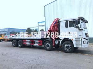 Camion de dépannage à plateau plat de 15 tonnes, 18 tonnes, 20 tonnes, année 2024, avec grue, état neuf, transmission manuelle diesel, prix de vente - Product Image 4