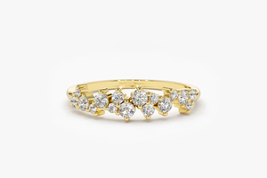 Anillo de Diamantes Cultivados en Laboratorio de Alta Calidad, Anillo de Compromiso Clásico de Oro Sólido de 14K, Certificado IGI, Joyería Fina para Mujer - Product Image 3
