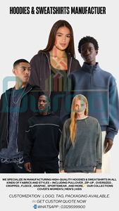 Sweat-shirts à capuche streetwear en molleton de coton épais, coupe ample, mode, sweat-shirts à capuche de haute qualité - Product Image 4