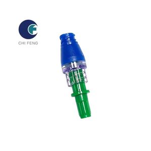 Tapa Luer macho transparente ventilada 20A039 plástico HDPE moldeado por inyección - Product Image 1