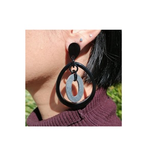 Boucles d'oreilles en corne de buffle de haute qualité avec poli brillant pour les fêtes de mariage et meilleur cadeau pour les filles de différentes tailles Offre Spéciale - Product Image 2