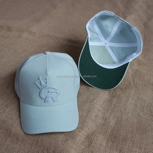 Casquettes de baseball avec logo brodé Chapeaux Personnaliser la broderie équipée de 5 panneaux Chapeaux de baseball personnalisés en usine - Product Image 3