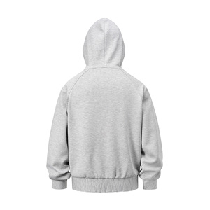 H5528 automne hiver nouveautés poids lourd 500 Gsm coton mélanges sweats à capuche zippés sweats à capuche vierges pour hommes pour femmes - Product Image 4