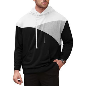 Nueva llegada Hombres Sudadera con capucha de calidad premium Invierno Hombres Sudaderas con capucha 100% Algodón Ropa casual Sudaderas con capucha transpirables - Product Image 1