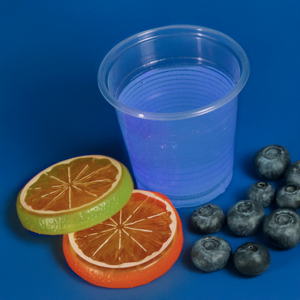 QUANG QUAN marque Vietnam prêt à l'expédition jetable simple paroi PP plastique rayé 95mm diamètre tasses transparentes 16/20/24oz café - Product Image 1