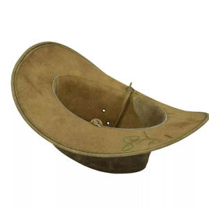 Chapeaux en cuir à la mode fabriqués au Pakistan de meilleure qualité quantité minimale de commande bas chapeau en cuir léger fabriqué en usine - Product Image 3