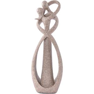 Sculpture en métal de forme irrégulière de couleur or Art contemporain artisanal pour la maison, le bureau ou l'affichage de décor de jardin - Product Image 6