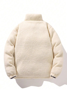 เสื้อแจ็คเก็ตพัฟเฟอร์หมีเท็ดดี้แบบกลับด้านได้ แขนยาวสั่งทำพิเศษสำหรับผู้ชาย ฤดูหนาว มีฮู้ด ระบายอากาศได้ดี แห้งเร็ว ปรับแต่งได้เต็มที่ - Product Image 2