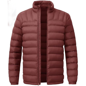 Veste d'hiver matelassée pour hommes, veste de plein air imperméable et chaude à la mode, produit de gros - Product Image 2