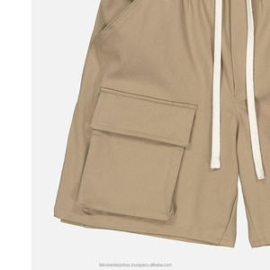 Shorts de survêtement pour femmes, taille élastique, grande taille, style streetwear, en polyester/coton respirant, avec impression de logo personnalisé - Product Image 5