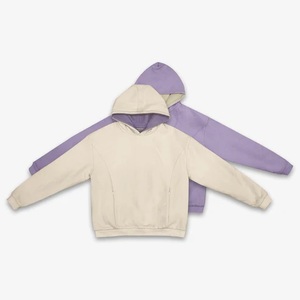 Sudadera con Capucha Reversible 100% Algodón French Terry |   Suéter Extra Grande |   Logotipo Personalizado OEM - Product Image 4