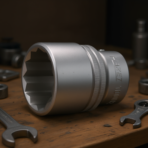 Hazet 3/4'' Short <b>12</b>-Point Square <b>Socket</b> <b>Inches</b> - Product Image 3