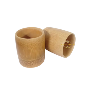 Tasse en bambou de style rustique, vaisselle naturelle pour la salle à manger et la décoration - Product Image 6