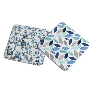 Ustensiles de cuisine Dessous de plat imprimés en MDF Tapis et tampons de forme carrée de qualité supérieure design dernier cri simple imprimé en émail - Product Image 2