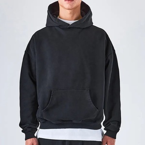 Sudaderas térmicas en blanco para hombre, venta al por mayor, sudaderas con capucha impresas personalizadas con logotipo personalizado OEM para usos de desgaste - Product Image 3