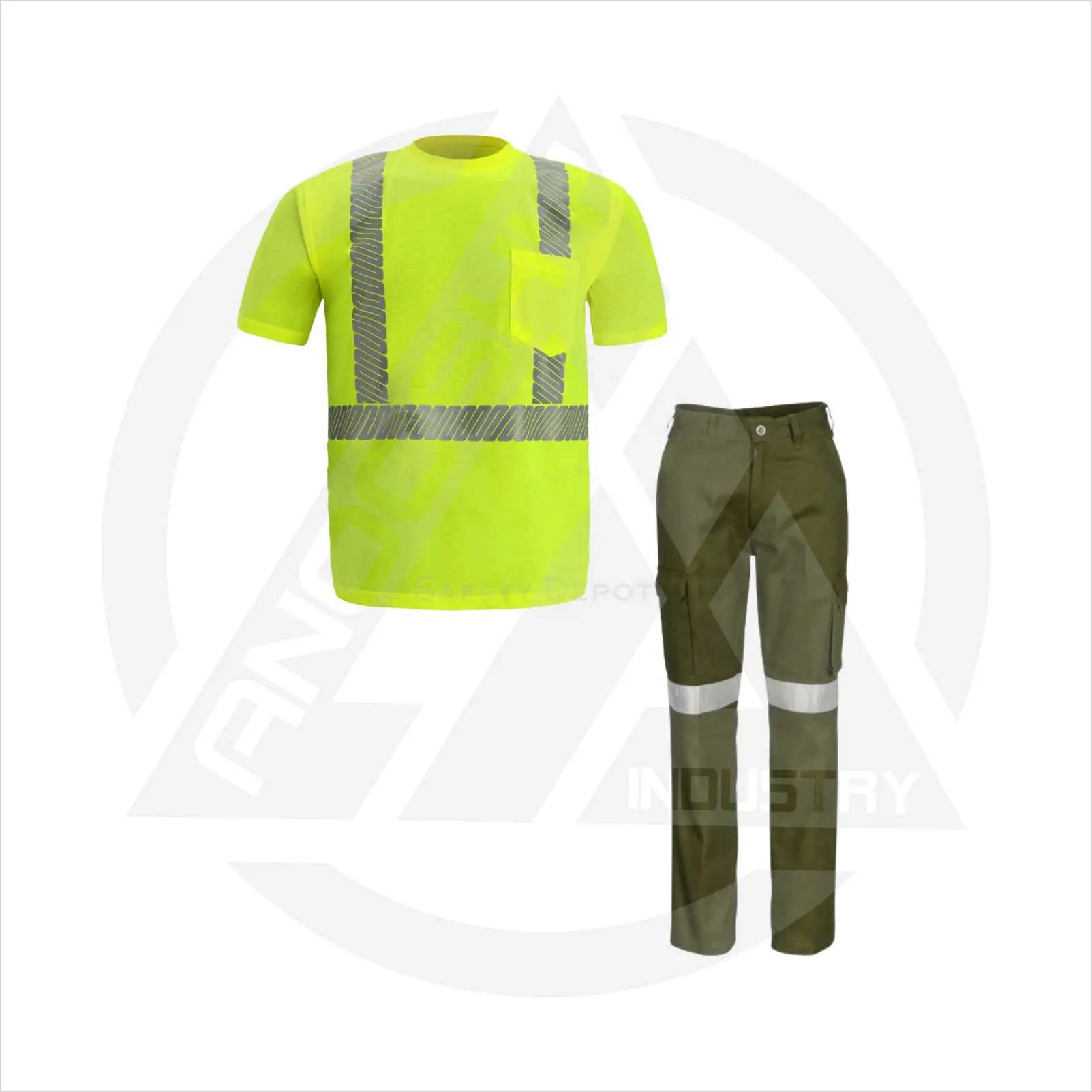 2024 Hi Vis Viz & düz Rainsuit 2 parça Set yansıtıcı güvenlik yağmurluk ceket inşaat su geçirmez tulum başına talep