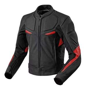 Nouvelle Arrivée 2026 – Blouson de Moto Unisexe en Cuir Coupe-Vent avec Fermeture Éclair Personnalisable – Production en Gros Toutes Saisons - Product Image 1