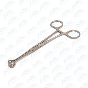 Instruments d'outil vétérinaire intestinal Pince à tissus Babcock Pince à tissus Babcock 6.4 "Instrument médical chirurgical - Product Image 2