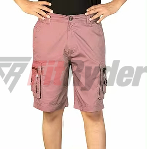 High Quality Summer Casual <b>Elastic</b> <b>Waist</b> <b>Cargo</b> <b>Shorts</b> For Men Custom Cotton Style Men's <b>Shorts</b> Wholesale Best Style Fashion - Product Image 2