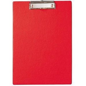 Red Polypropylene Laminated A4 Cardboard <b>Clipboard</b> 22.9 X 31.9 cm MAUL - Product Image 1