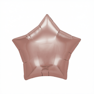 Ballon étoile en feuille d'aluminium rose doré 19 pouces pour décoration de fête - Product Image 2