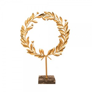 Escultura Decorativa de Metal con Forma de Rostro de Sol sobre Soporte, para Oficina y Dormitorio, Diseño Único, en Venta - Product Image 4