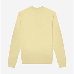 Jersey ecológico y acogedor para hombre, sudadera de lana ligera, Terry Raglan Crew HEATHER GREY - Product Image 6