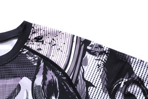 Camiseta de Compresión Deportiva Personalizada para Hombre, Ropa de Running de Secado Rápido, Transpirable, para Gimnasio, Entrenamiento, Capa Base - Product Image 4