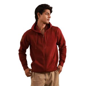 Men's Spring Zipper-Up <b>Hoodie</b> Cartoon <b>Towel</b> Embroidery 6XL Anti-Pilling Breathable Spandex/Polyester Lining Fleece Material - Product Image 1