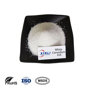 24 Grit Trắng hợp nhất alumina giá WA Trắng <span class=keywords><strong>Corundum</strong></span> Grit Al2O3 vật liệu chịu lửa - Product Image 3