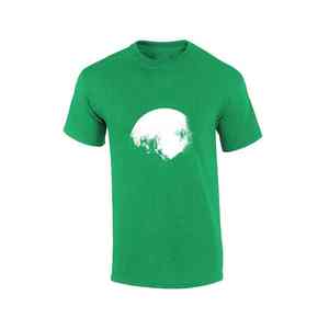 เสื้อยืดผ้าคอตตอนสำหรับผู้ชายเสื้อยืดธรรมดาพิมพ์โลโก้ตามสั่ง210gsm 100% - Product Image 4