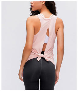 Camisetas sin Mangas de Jersey Transpirables para Mujer, Logotipo Personalizado, Espalda Descubierta, Alta Calidad, Secado Rápido, Ecológicas, Servicio OEM - Product Image 5