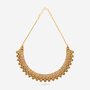 Collier en alliage de zinc à motifs floraux et en forme de cœur pour cadeaux de mariage et de fête - Product Image 4
