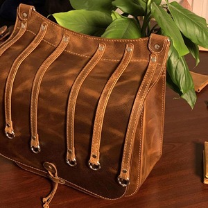 Sacs à cartouches en cuir carbone imperméables les plus vendus, livraison directe d'usine / Nouveaux sacs en cuir de qualité supérieure - Product Image 2