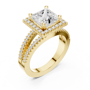 แหวนหินหลายชั้น10K ดีไซน์หลากสีสำหรับสุภาพสตรี - Product Image 6