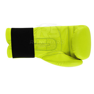 Guantes de Boxeo de Cuero Cómodos para Entrenamientos en el Gimnasio, Guantes de Boxeo con Absorción de Impactos para Entrenamiento, Guantes de Boxeo de PU - Product Image 2