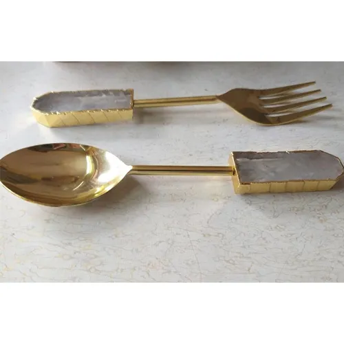 Premium Disposable Gold Party Heavy Weight Dinner Plastic Plate and Cutlery Set for Wedding