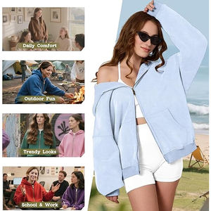 Stylish Acid Wash <b>Zip</b> <b>Up</b> Hoodies <b>Men</b> Custom Embroidery Streetwear Gym Wear Hooded Jackets Bulk OEM Supplier Price - Product Image 4