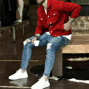 Chaqueta Vaquera Unisex, Prenda Exterior Vaquera Clásica Informal, Tejido Suave, Ajuste Cómodo para Hombres y Mujeres - Product Image 5