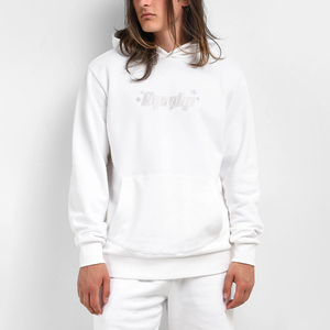 Nouveau fabricant Logo personnalisé strass pulls à capuche sweats à capuche vintage vêtements d'hiver meilleures ventes couleur blanche personnalisée - Product Image 1