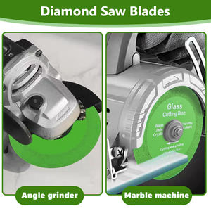 Disque de coupe diamanté ultra-mince 1,6 mm pour verre et céramique, disque de coupe circulaire humide personnalisable OEM DIY pour meuleuse d'angle – Nouveauté ! - Product Image 2