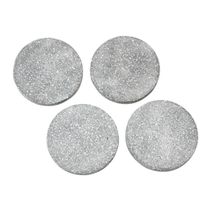 Durable Natural Stone & Resin Coasters Hot Sell Epoxy Resin Round coaster for Tea Cups & Water Glass Custom Resin coaster Set - Product Image 1