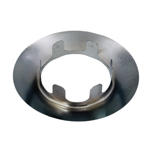 Accessoire d'équipement de lutte contre l'incendie de jupe de pendentif d'écusson conique court plaqué par chrome - Product Image 3