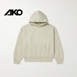 Sweat à capuche épais en coton de haute qualité pour homme, logo personnalisé, vêtement d'hiver uni, grande taille, impression numérique, uni - Product Image 1