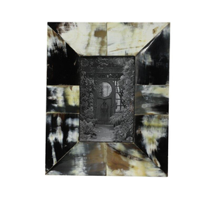 Marco de Cuerno de Búfalo Hecho a Mano con Impresión Única de Corte a Troquel, Álbum de Fotos Decorativo para Accesorios del Hogar - Product Image 4